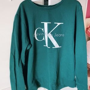 Calvin Klein Green Crewneck